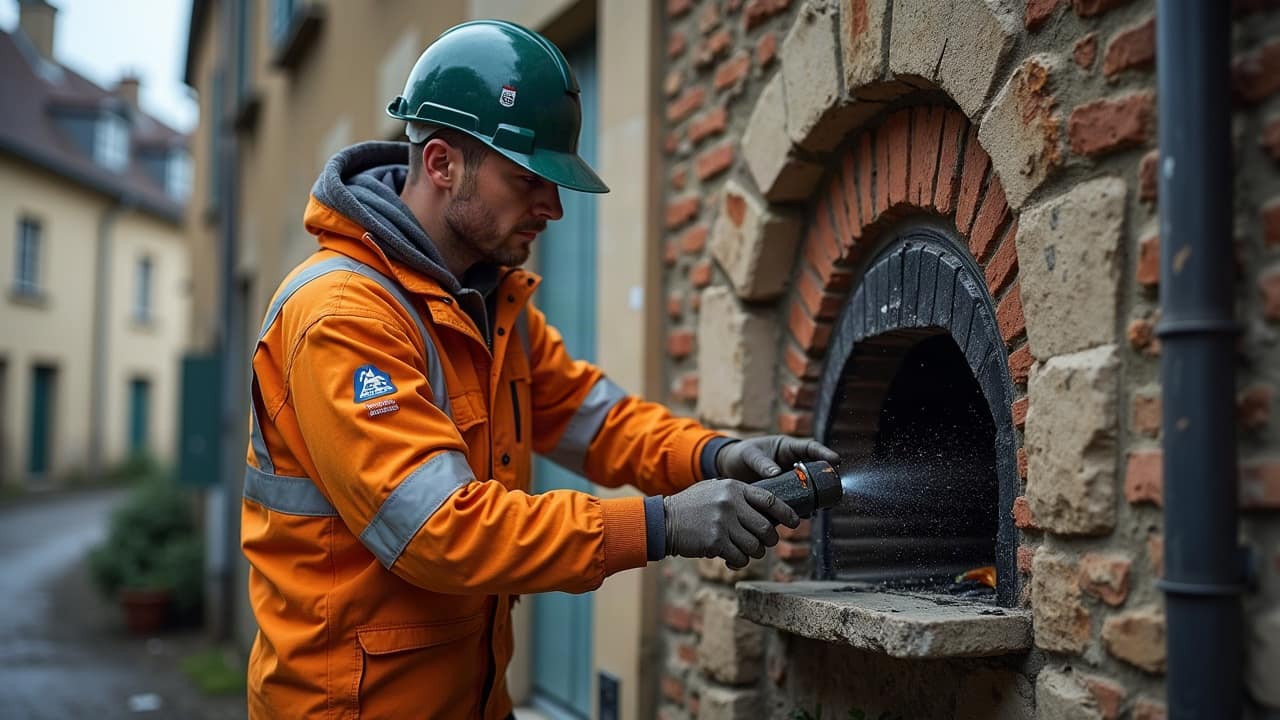 Chaudière à condensation par grand froid, le cas du conduit de condensats gelé
