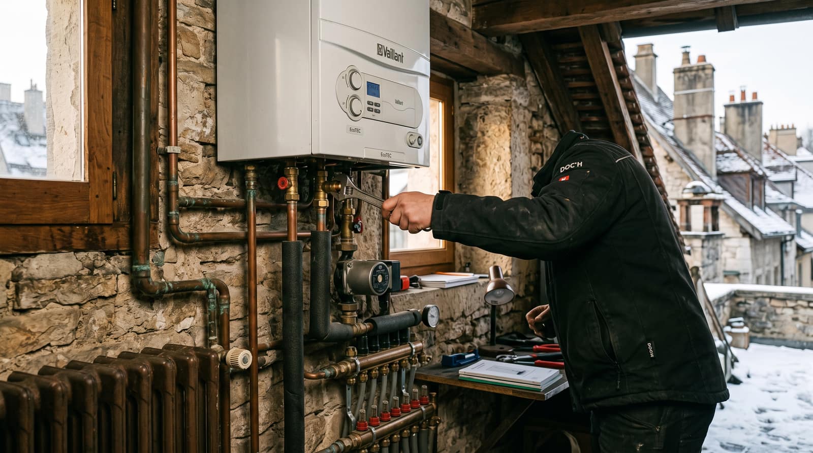 Chaudière gaz, fioul ou PAC pour le froid comtois